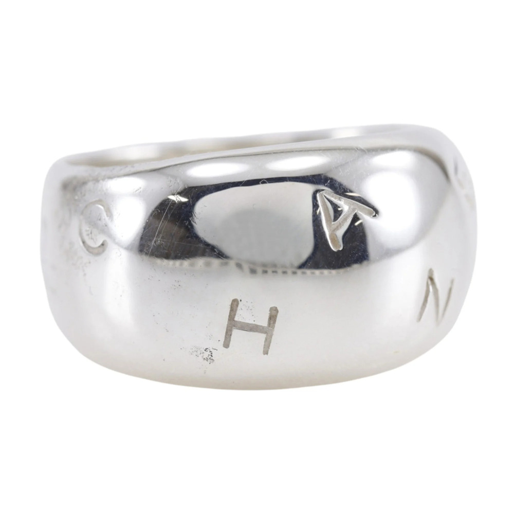 CHANEL Vintage Silver Ring - Picture 6 of 8